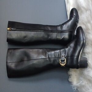 Tory Burch leather  boots